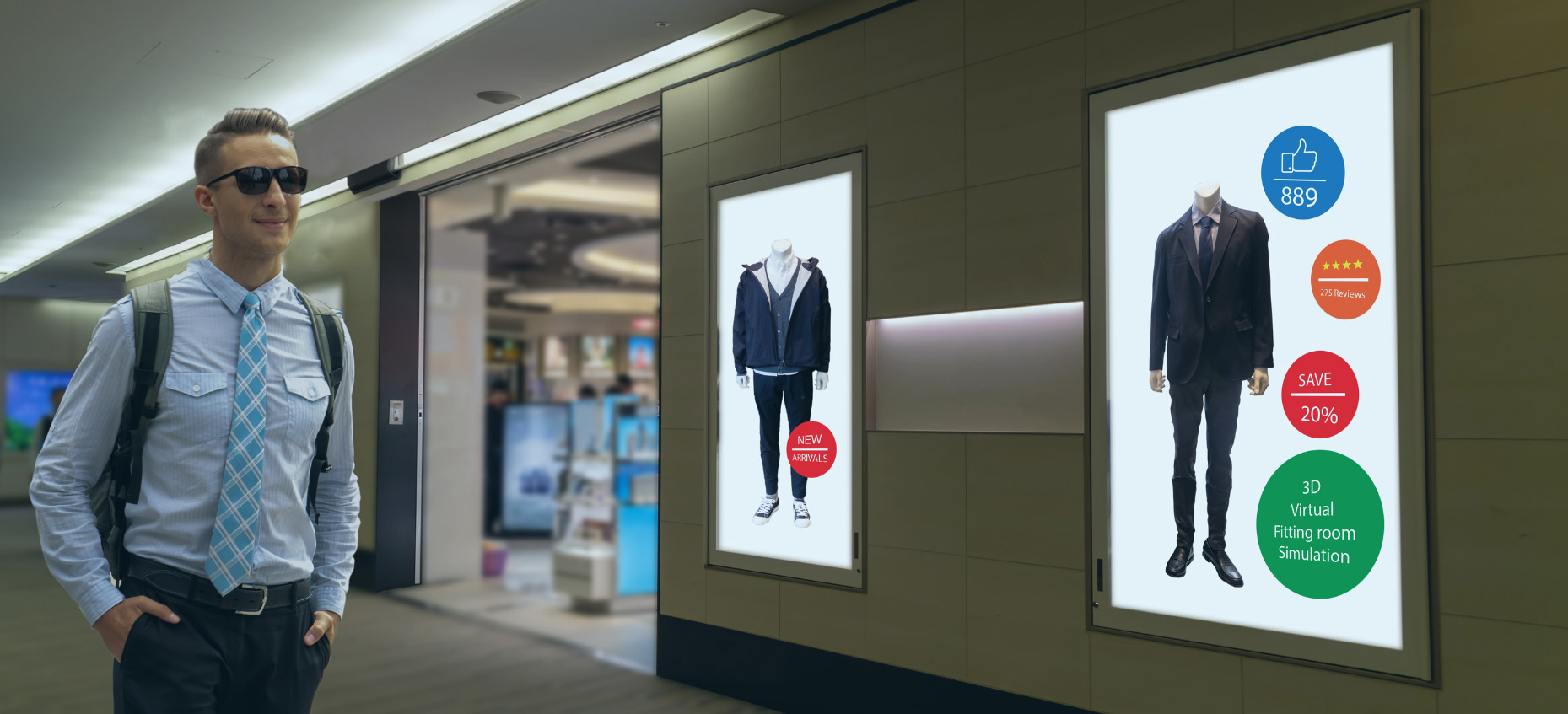 Monitor Digital Signage per il retail - AB Office Systems