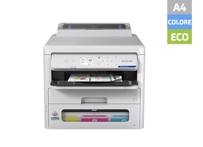 Stampante Epson EP-C800 vista frontale