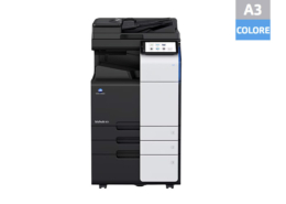 Konica C301i stampante MFP A3 a colori vista frontale